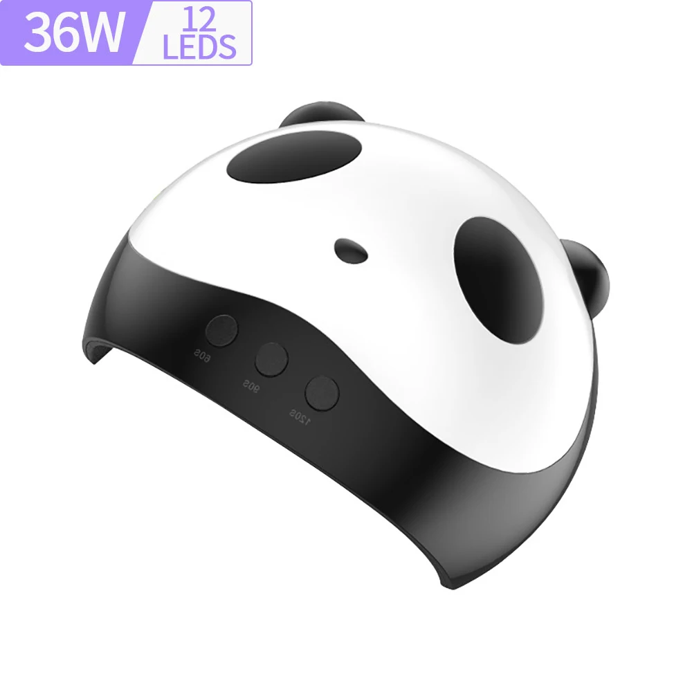 

LULAA Panda 36 Вт фотоаппарат 12 УФ светодиодов Гель-лак для ногтей сушилка лампа Профессиональный инструмент для маникюра оборудование для салона