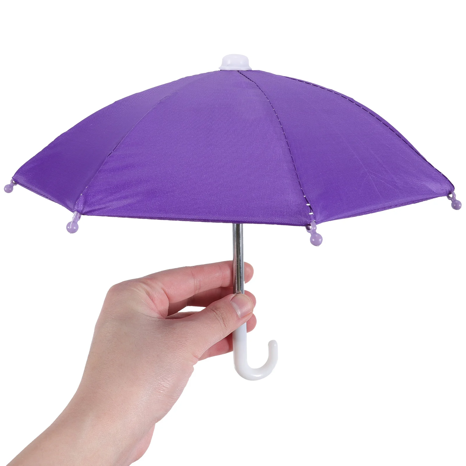 

4pcs Phone Sun Umbrellas Outdoor Mobile Phone Sun Shade Decorative Phone Umbrellas