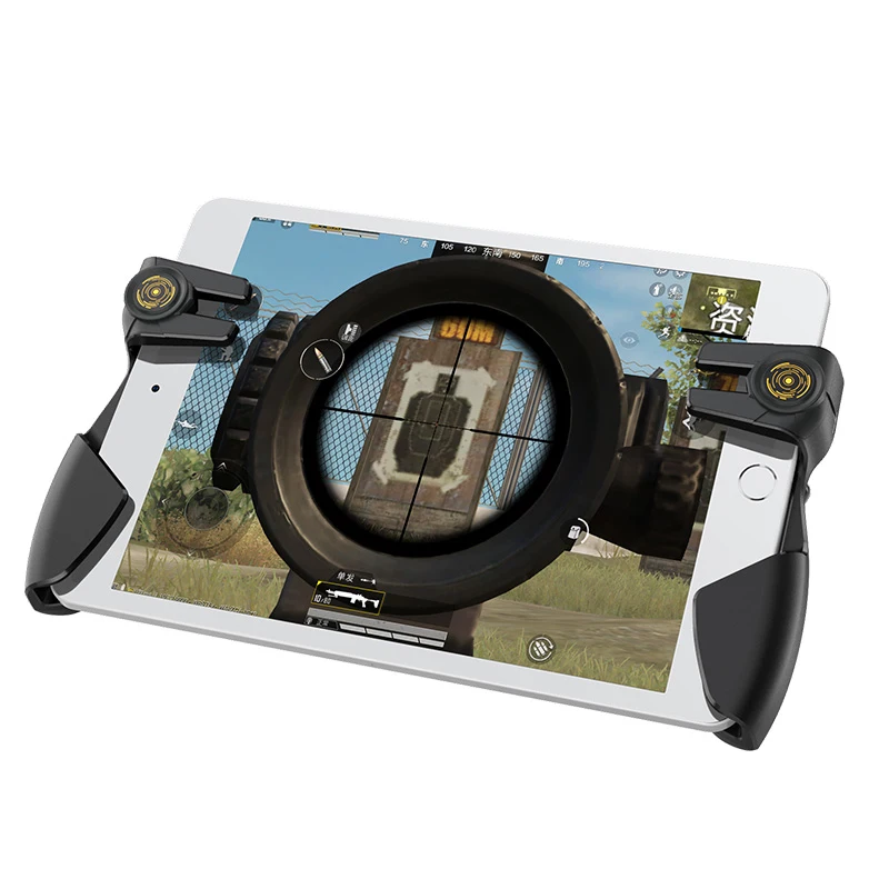 

Мобильный игровой контроллер PUBG с шестью пальцами для планшетов Ipad, игровой джойстик с шестью пальцами, кнопка прицеливания, триггер геймпа...