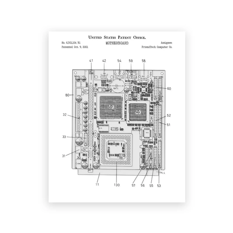 

Yoolife Патентный плакат на холсте