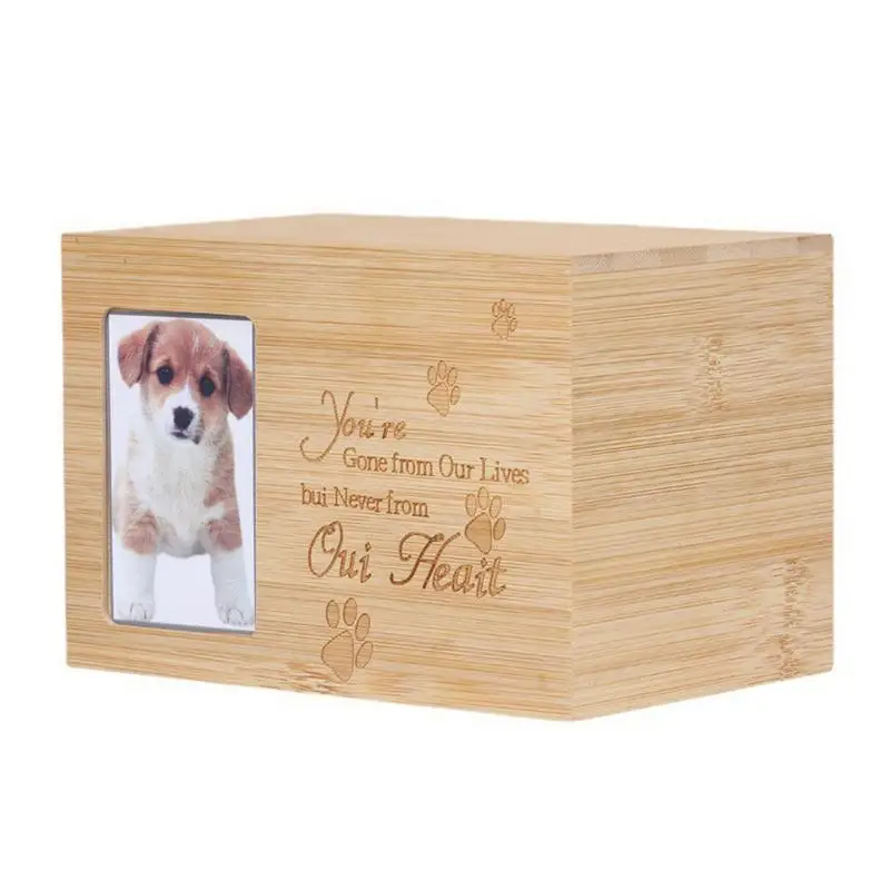 

Бамбуковые урны для домашних животных, собак, кошек, птиц, мышь, Женская сувенирная шкатулка, колобарий, памятные животные, похоронная урна д...