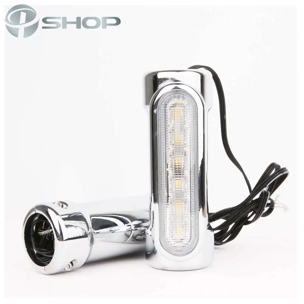 

Светодиодный линейсветильник переключатель для шоссе, фара дальнего света для аксессуаров harley Touring, черная/хромированная сигнальная лампа ...