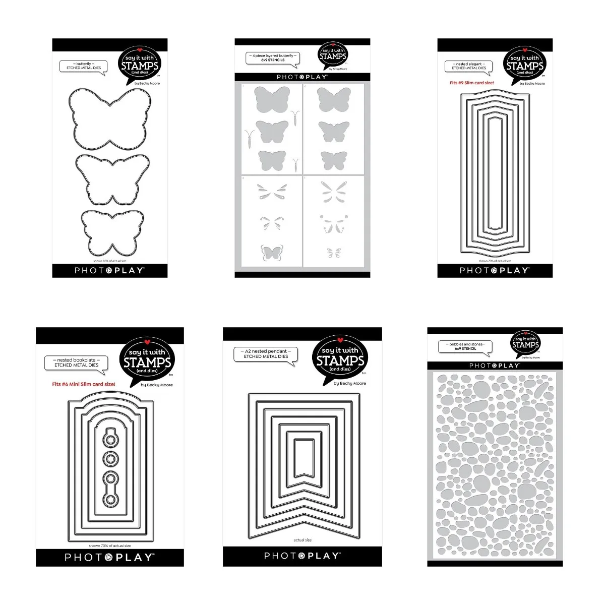 

Nested Pennant Metal Cutting Dies and stamps DIY Scrapbooking Card Stencil Paper Cards Handmade Album Stamp Die Sheets