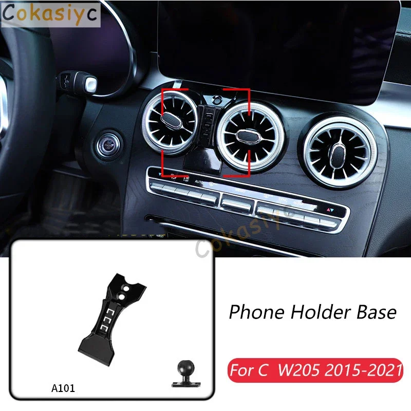 Автомобильный держатель для телефона специальные крепления Mercedes Benz C W205 2015-2021