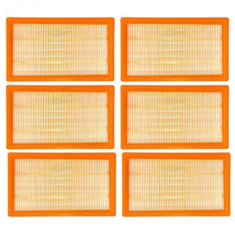

6Pcs Filter Replacement Kit For Karcher NT25 NT35 NT360 NT45 / 1 NT55 / 1 NT361 NT561 NT611 Vacuum Cleaner Accessories