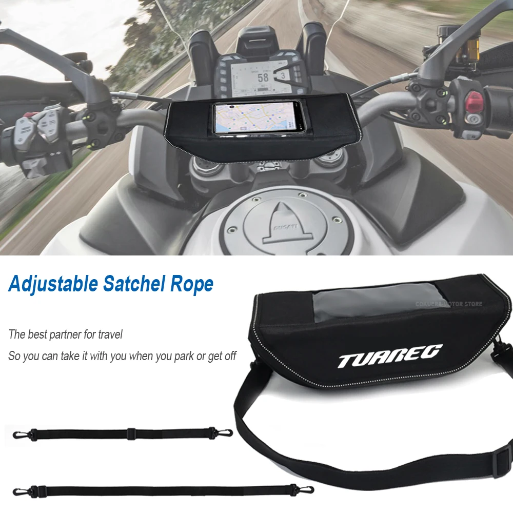 

FOR APRILIA TUAREG 660 tuareg660 Motorcycle 2023 new Waterproof motorcycle handlebar travel navigation bag