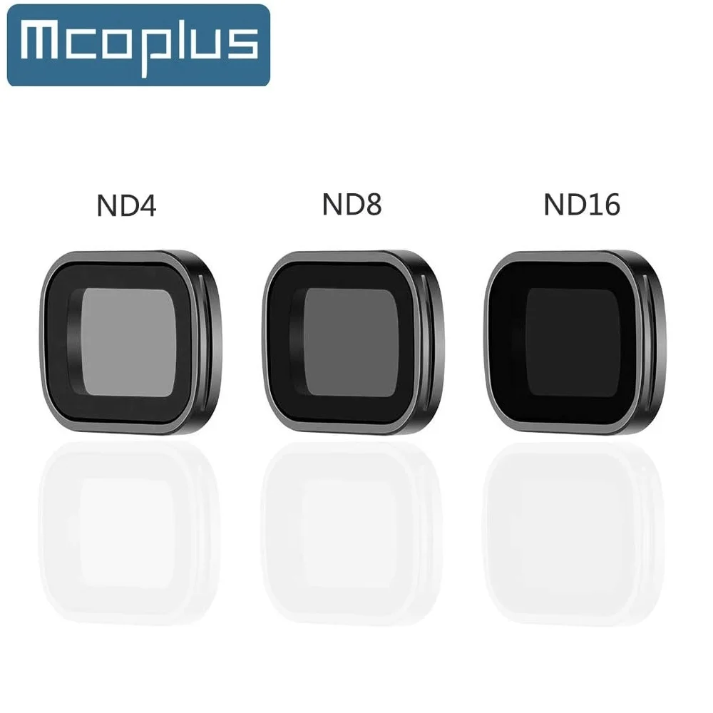 Фото Набор фильтров для камеры Mcoplus ND4/ND8/ND16 для DJI Osmo Pocket 1/2 аксессуары для экшн-камеры №1