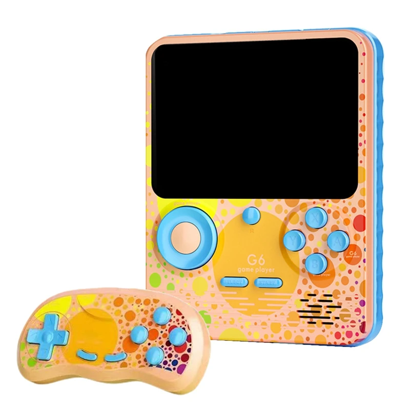 Консоль игровая G6 в стиле ретро 3 5 дюйма 666 игр