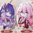 40 см, герои мультфильма Genshin Impact Raiden Shogun Arataki Прокат THOMA плюшевая кукла-подушка GANYU kaedeхара Kazuha tataglia, реквизит для косплея