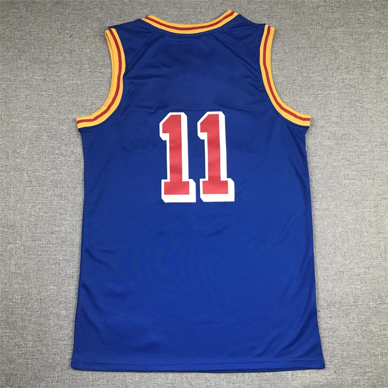 

Custom Basketball Jerseys No.11 Klay Thompson T Shirts We Have Your Favorite Name Pattern Mesh Embroidery Sports Product video