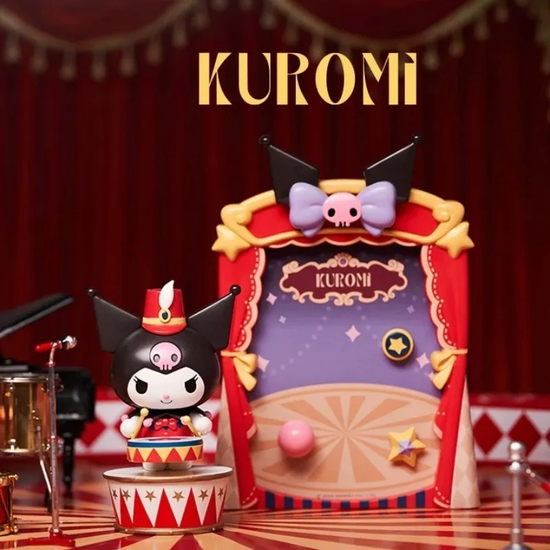 Sanrio Circus Series магнитные строительные блоки Kuromi Hello Kitty My Melody Cinnamroll мультяшная модель