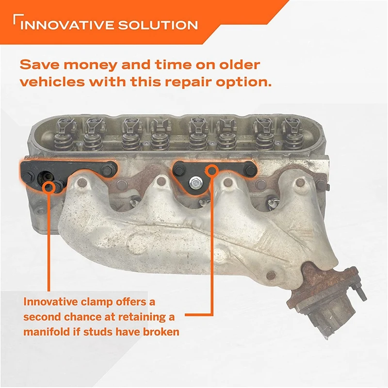 Зажим выпускного коллектора 917-142 для Cadillac Escalade Chevrolet avalsilverado Tahoe GMC Denali Yukon Hummer H2