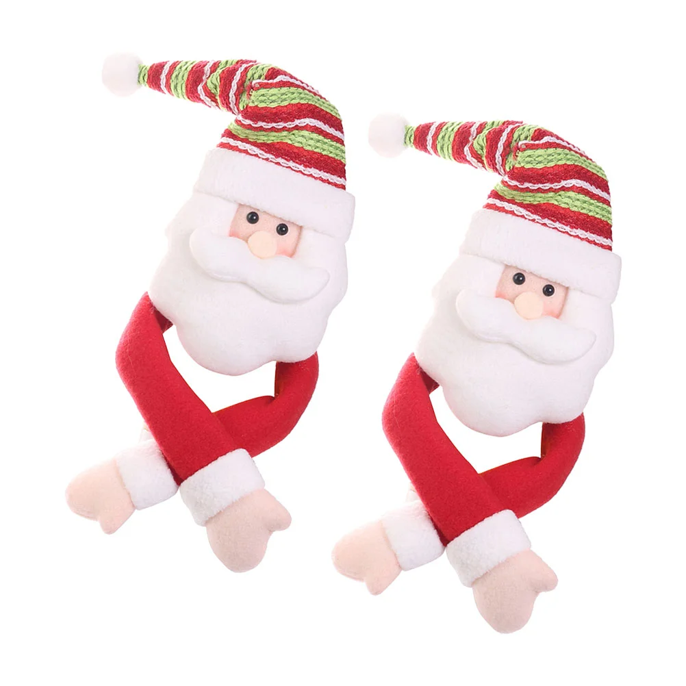 

Bottle Santacover Christmas Decoration Covershuggers Sweater Hugger Champagneclaus Table Kitchen Topper Tree Snowman