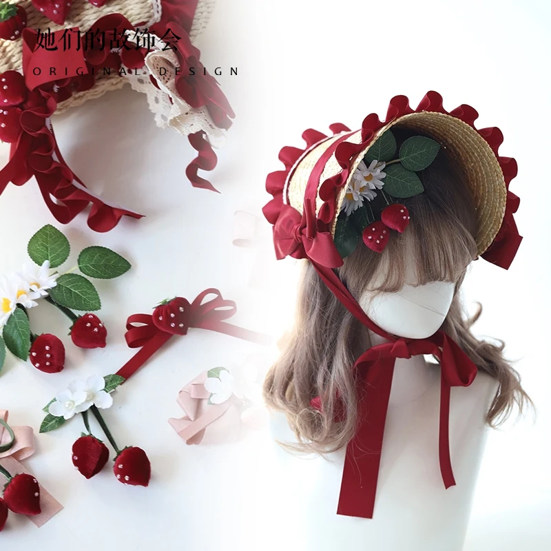 

Аксессуары ручной работы для волос в стиле "Лолита"