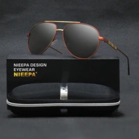 nieepa men sunglasses polarized uv400 protection driving sun glasses women eyewear uv blocking luxury male oculos de sol
