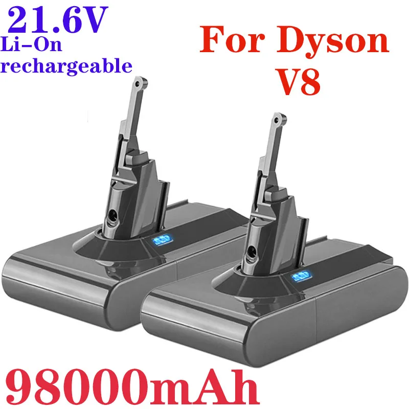 

Сменный аккумулятор Dyson V8, 21,6 в, 98000 мАч, для пылесоса Dyson V8