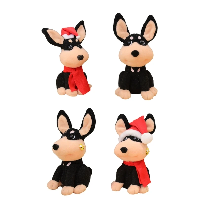 

Электрическая мягкая плюшевая игрушка для собак, движущиеся уши, вращающаяся голова, мягкая игрушка для собак