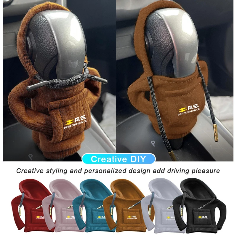 Фото Чехол-накладка на ручку переключения передач для Renault RS Sport, Megane 3, 4, 2, Clio 5, Line, Sandero, Scenic, Logan №1