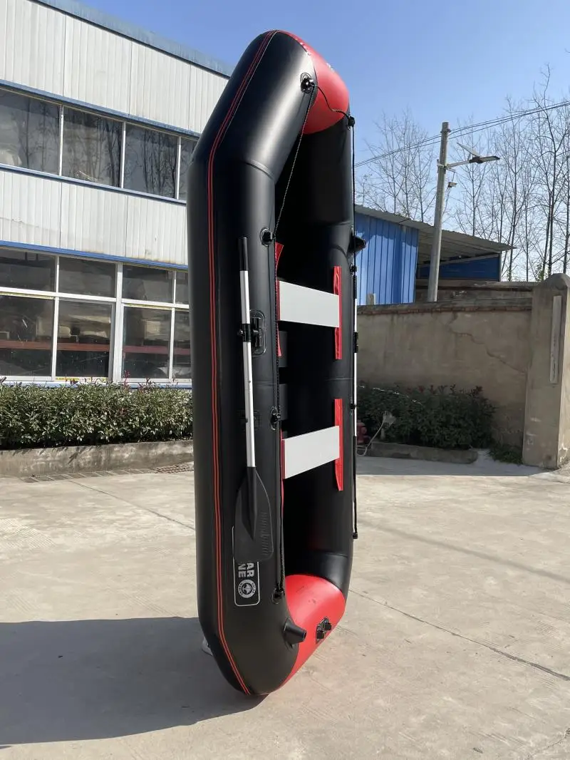 Портативный надувной Лодка на солнечной батарее 3 м 4 человека складной