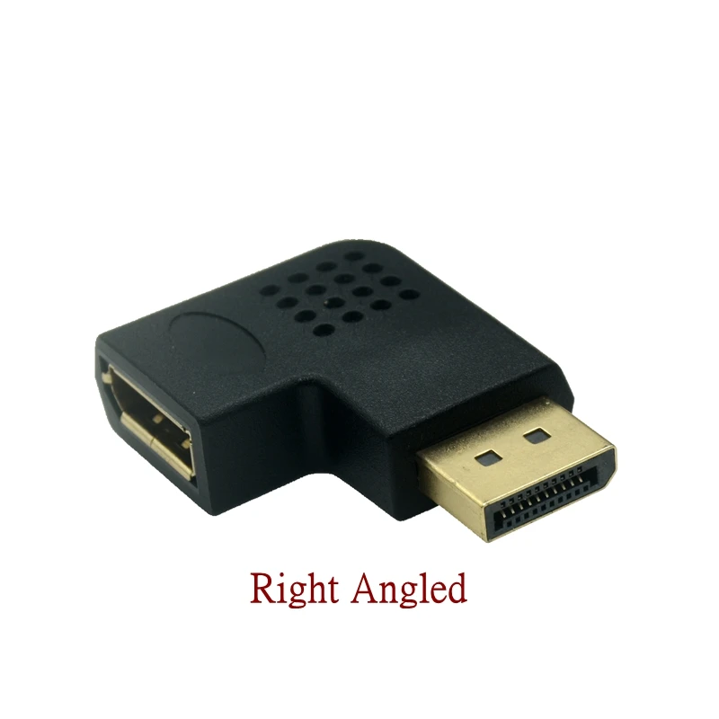 Прямой/вверх/вниз/влево/вправо угловой DP коннектор Displayport штекер-гнездо