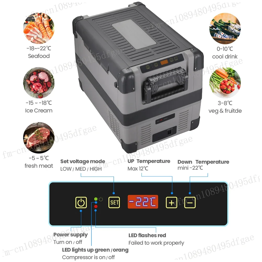 Мини-холодильник для автомобиля Evercool 33 л 12 В 24 постоянного тока 110 220 переменного