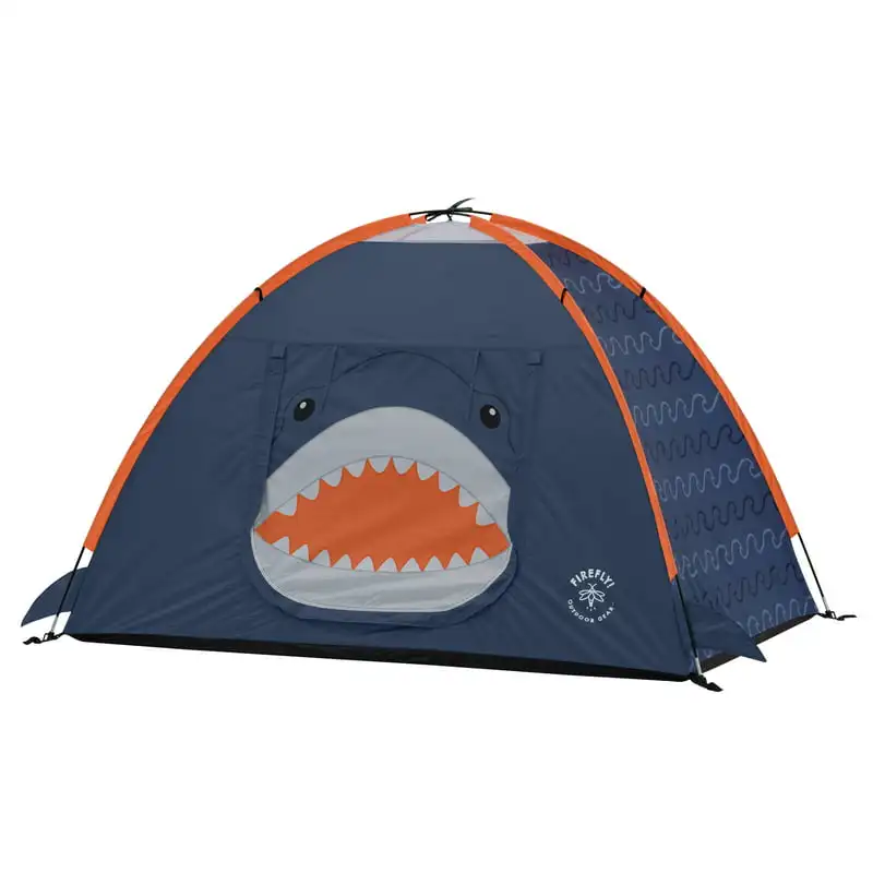 

Finn the 2-Person 's Camping Tent - Navy/Orange/Gray Color, One Room