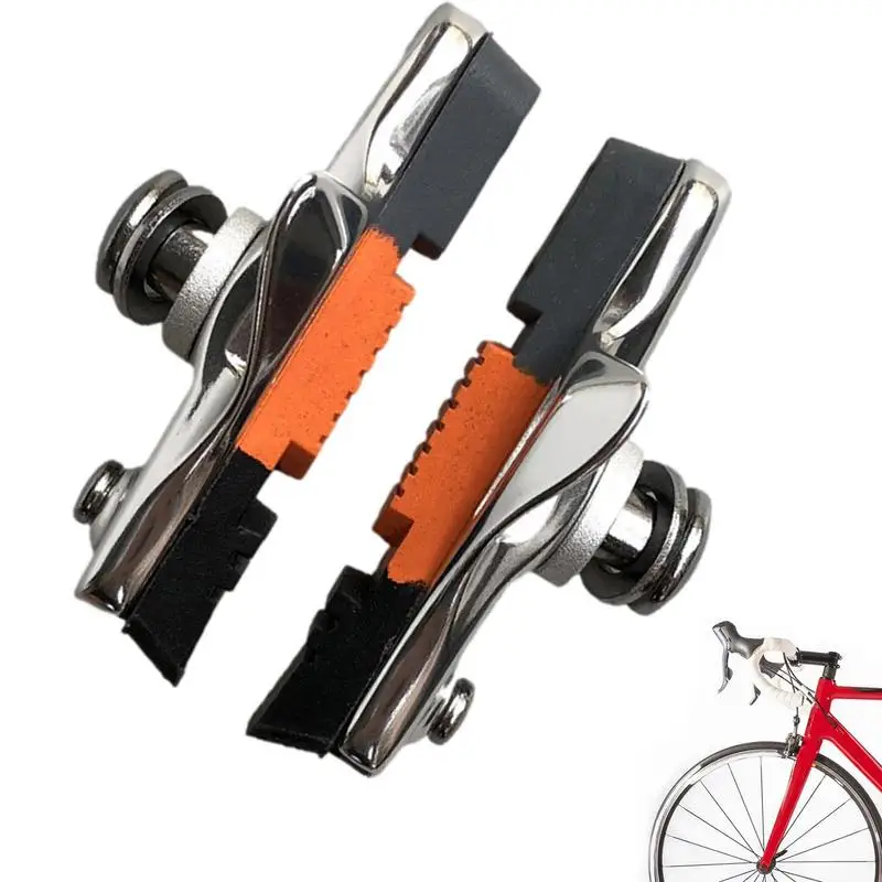 

Набор тормозных колодок для велосипеда, тормозные колодки из алюминиевого сплава для велосипеда, тормозной инструмент для велосипеда с нескользящим рисунком, инструмент для установки тормозной колодки