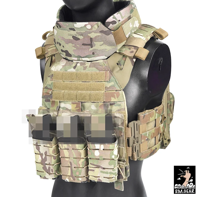

DMGear Tactical Vest Neck Guard Collar Protector 2.0 Military Gear Tactical Airsoft Equipment Hunting Accessory for Jpc Avs Fcsk