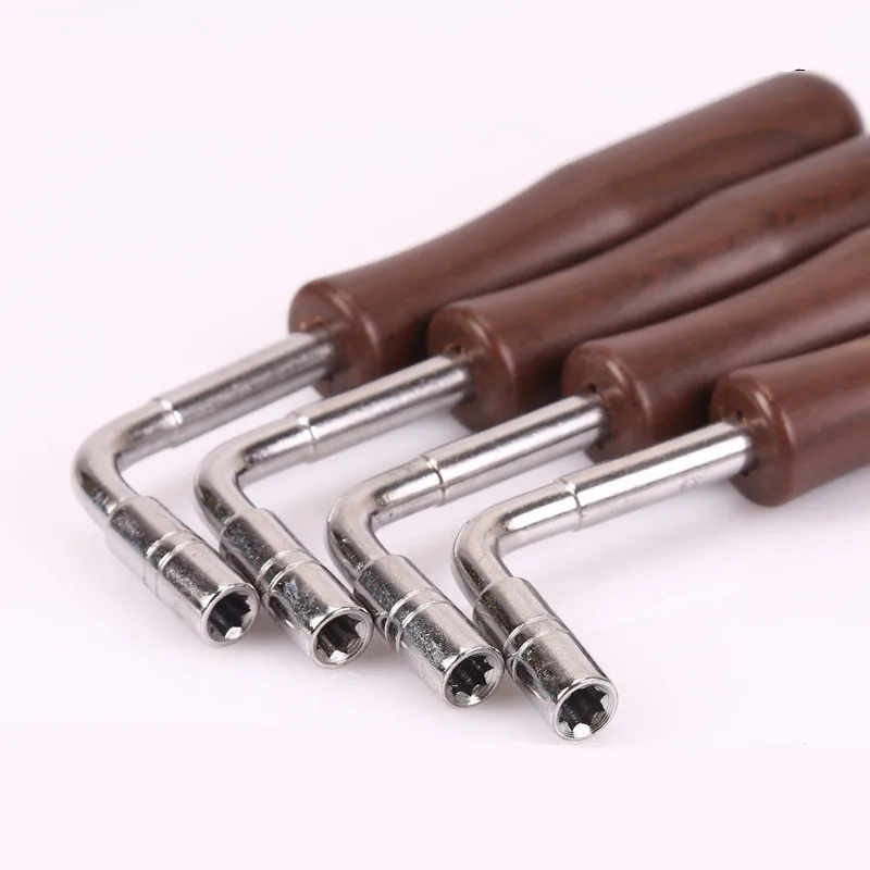 

Piano Tuning Hammer L-shape Square Wrench Tuner Spanner Tip String Pin Repair Tools for Piano