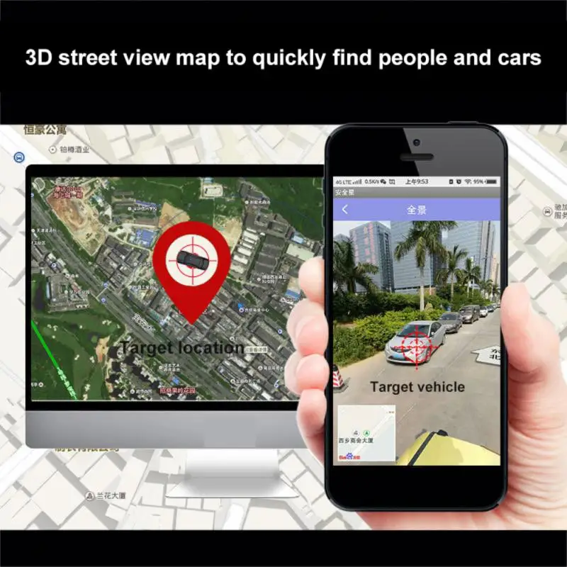 

Mini Anti-theft Gps Tracker Mini Portable Car Gps Locator Accessories Anti-lost Real Time Tracking Smart Finder Locator Tracker