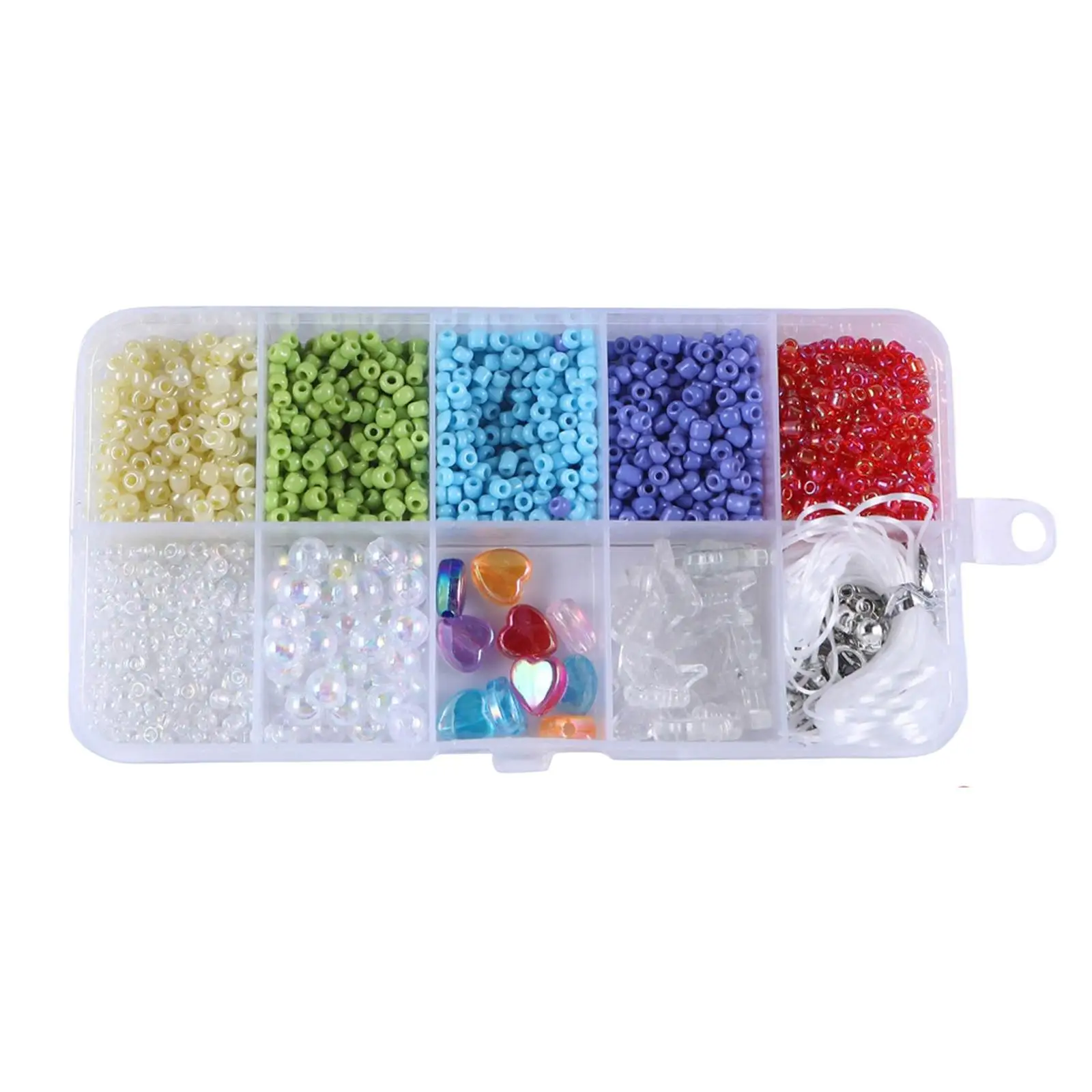

Spacer Beads Kit Jewelry Making Findings Charms Beading DIY Loose Beads for
