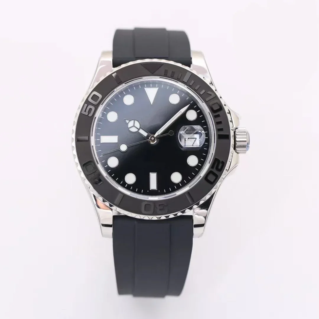 

2813 Movement Oyster Watch For Men Automatic Mechanical Luxury Watches Luminous Stainless Steel Sapphire Date Wristwatch