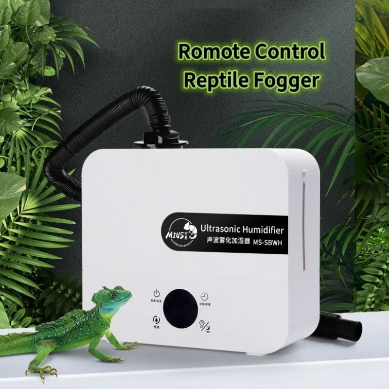 

Timing Reptile Fogger Terrariums Humidifier with Constant Humidity Fog Machine Misting System for Reptiles and Amphibians