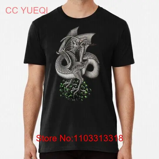 Mc Escher Дракон драгоценные камни произведение искусства M c Mcescher винтажная