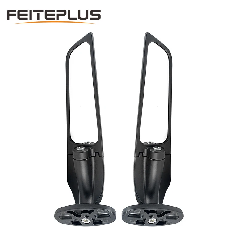 

Мотоциклетное зеркало заднего вида, боковое крыло, зеркала заднего вида, многоугольный вращающийся, регулируемый для Kawasaki Ninja 250 400 650 ZX10R 6R