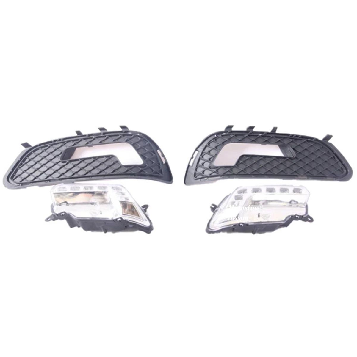 

Светодиодные дневные ходовые огни DRL, противотуманные фары для Benz W212 2128200756 2128200856 E250 E300 E350 2010-2013