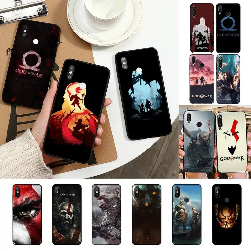 

TOPLBPCS God Of War Phone Case For Redmi Note 7 5 8A Note8pro 9Pro 8T Coque for note6pro Capa