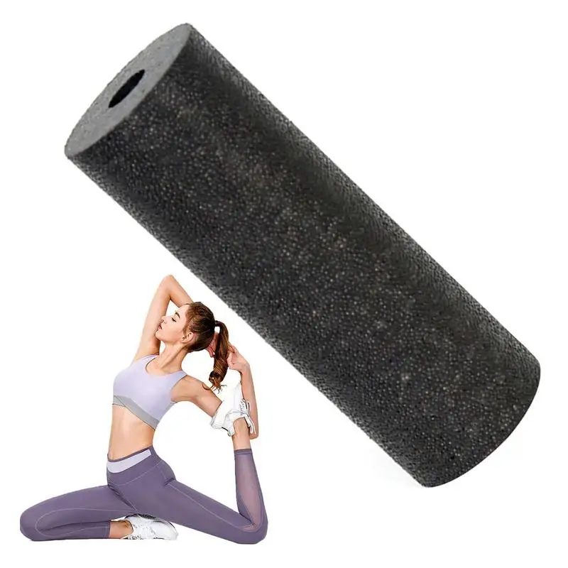 

Пенный ролик для йоги, полый губчатый ролик для йоги, пенопластовый вал, портативный, для расслабления мышц, фитнеса, мини-Массажная ручка для захвата