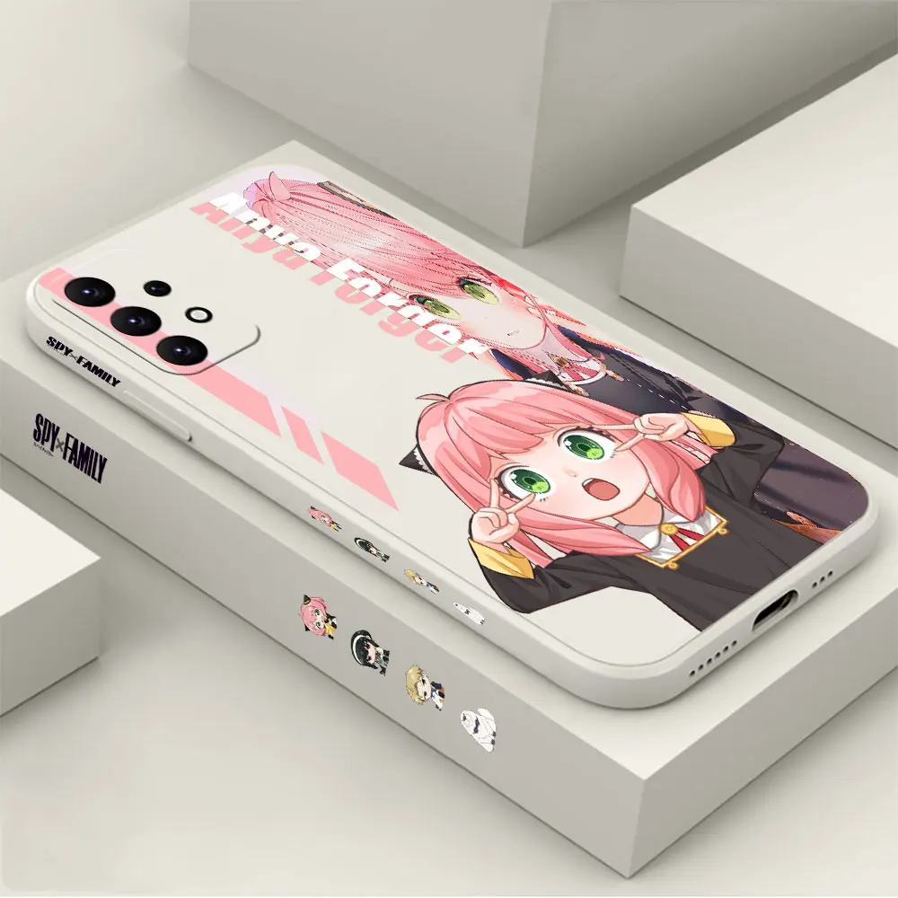 

Japan Anime Spy x Family Phone Case For Samsung A91 A73 A72 A71 A53 A52 A51 A42 A33 A32 A31 A23 A22 A21S A13 A12 A03S A02S Cover