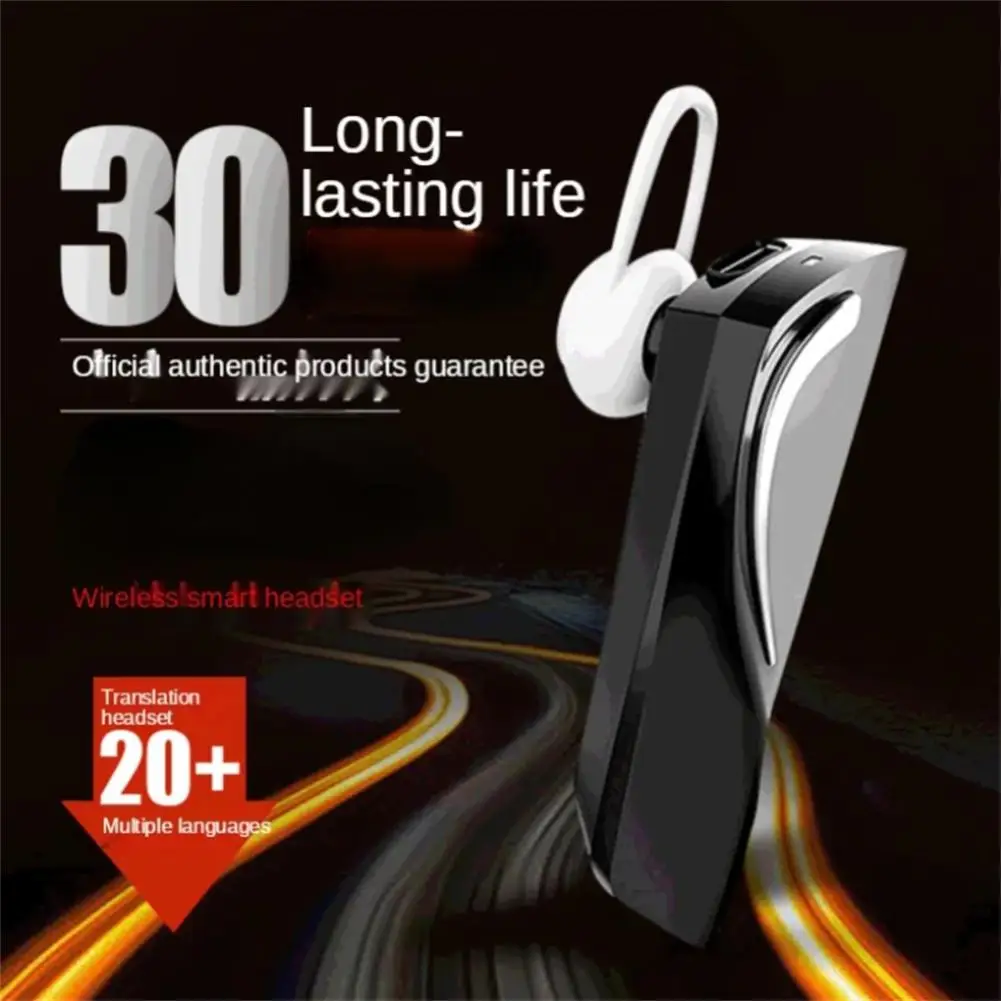 

Intelligent 28 Real Time Language Translator Voice Wireless Bluetooth Headphones Smart Audio Translation For Ios Android