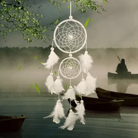 dream catcher room decor feather weaving catching up the dream angle dreamcatcher wind chimes indian style religious mascot