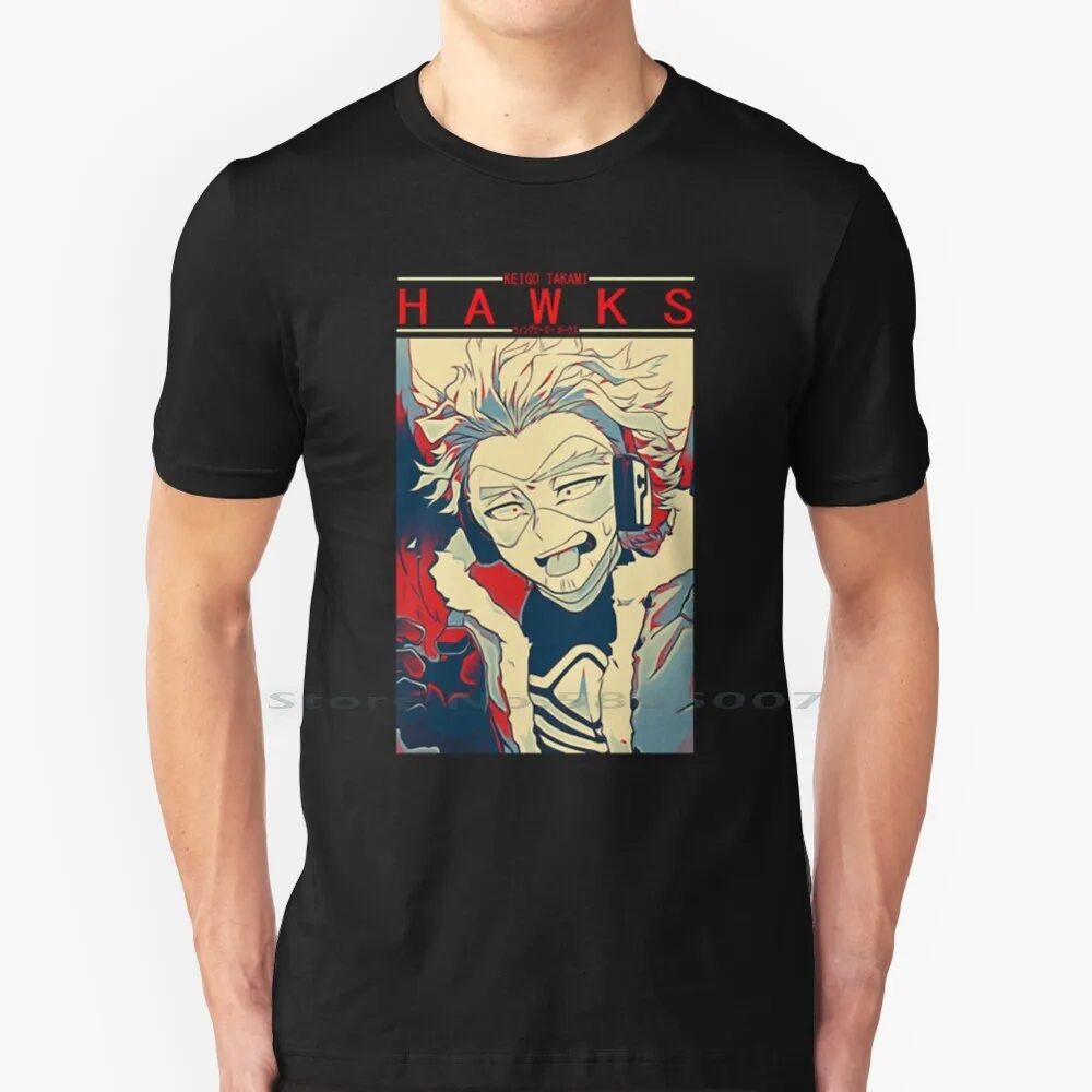 

Hawks T Shirt 100% Cotton Hawks All Might Anime And Manga Boku No Hero Academia Deku Izuku Midoriya Katsuki Bakugo Shoto