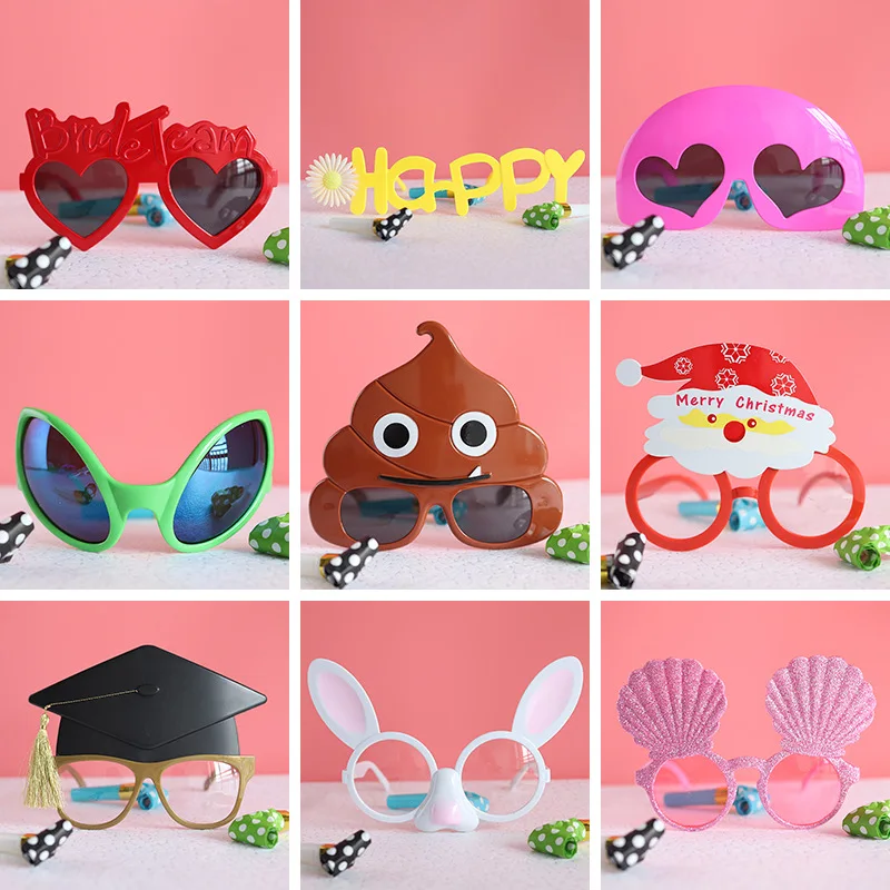 Забавные сумасшедшие очки для вечеринки Новинка Костюм вечевечерние НКИ