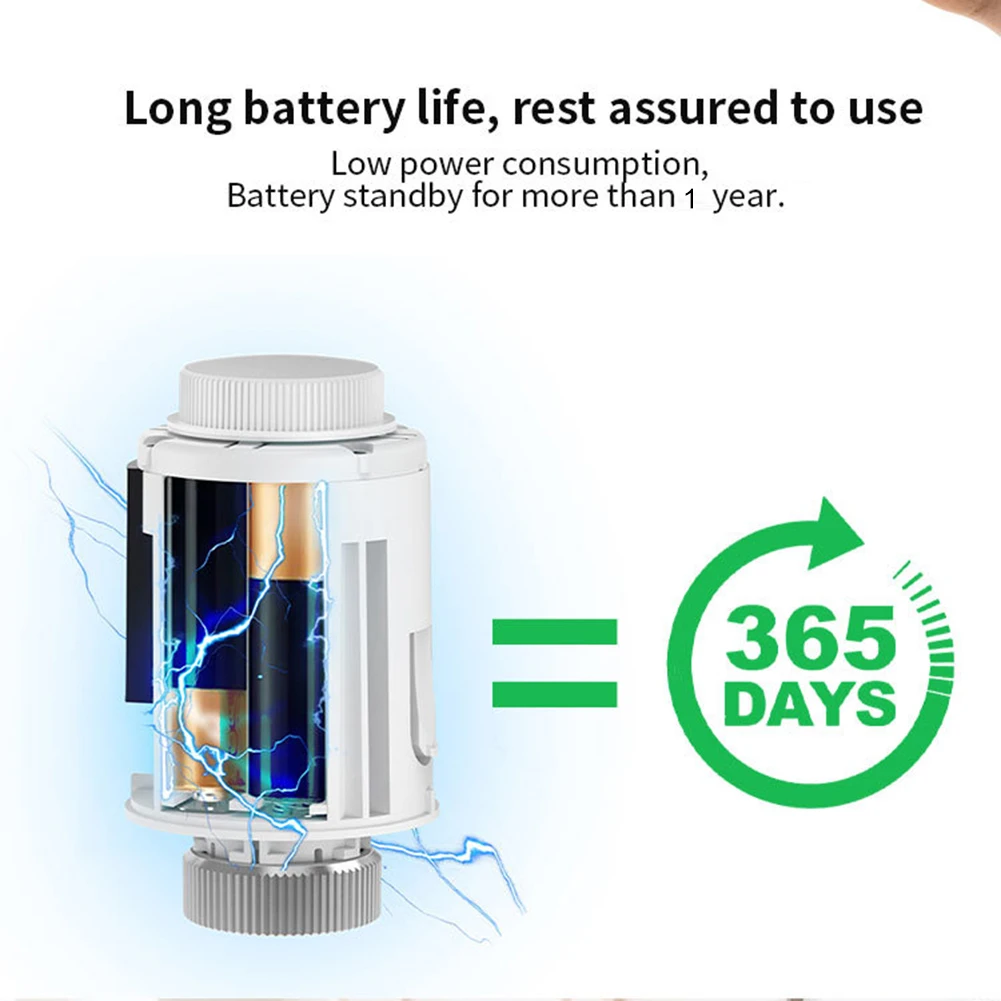 Для ZigBee умный комплект термостата TRV клапан радиатора программируемый