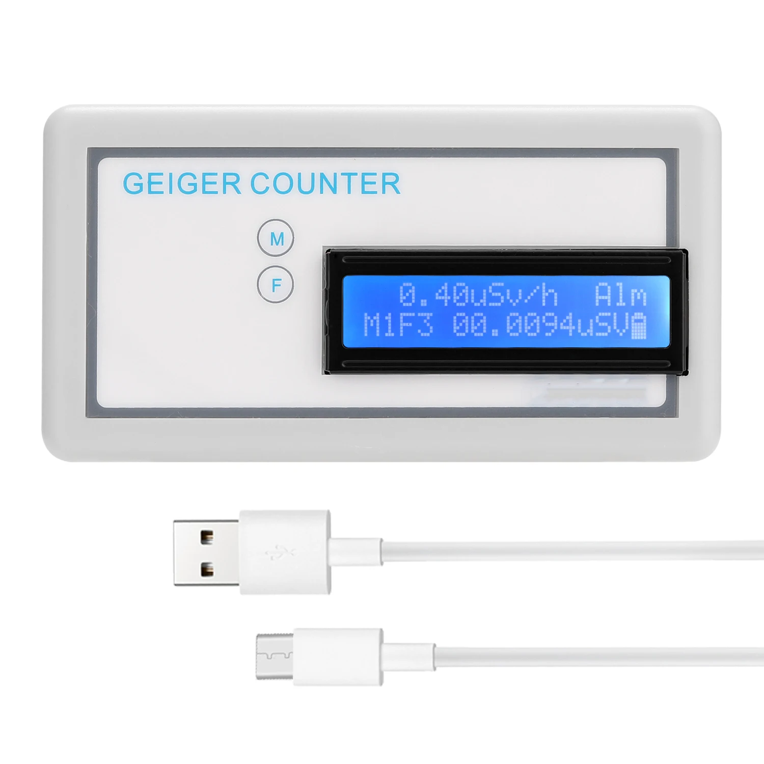 

Portable Handheld Geiger Counter Assembled Nuclear Radiation Detection Monitor