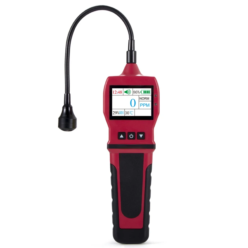 

Low Cost Portable Combustible Gas Leak Meter Methane/Propane Leakage Detector Made in China methane gas leak