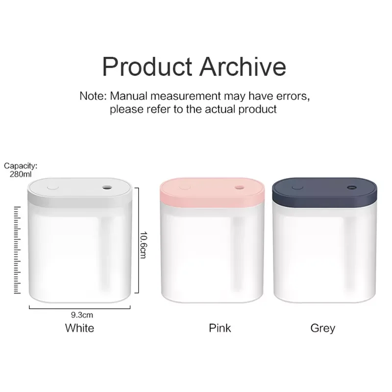 

NEW2023 Filter Fragrance Diffuser Air Humidifier Car Fragrance Diffuser Essential Oil Home Appliances Ultrasonic Mist Maker