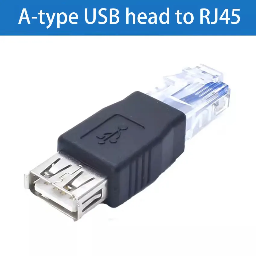 Переходник с USB типа А на RJ45