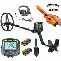 pinpointer metal detector underground search devices tx 850 waterproof detection coil lcd screen display with iron rejection