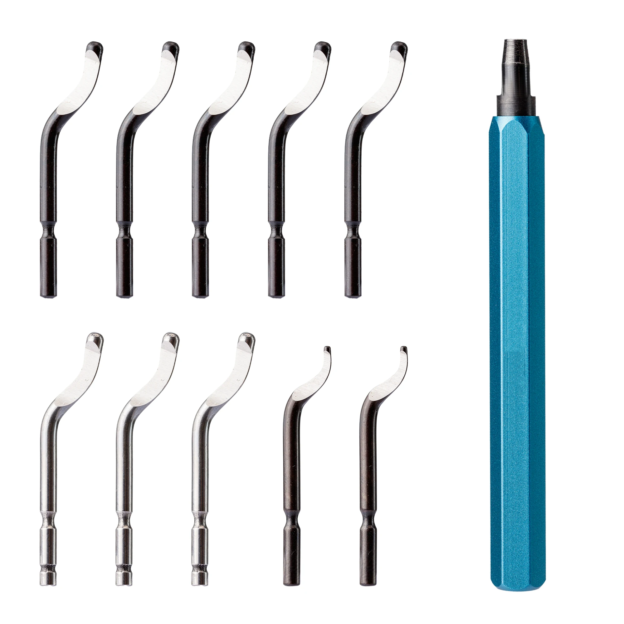 

Набор инструментов для удаления заусенцев 10 шт.